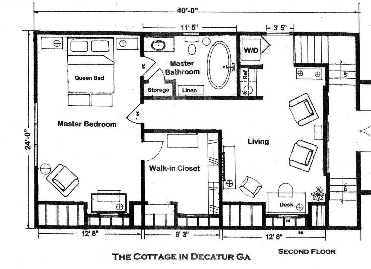 The Cottage Bed & Breakfast In Decatur Ga Buitenkant foto